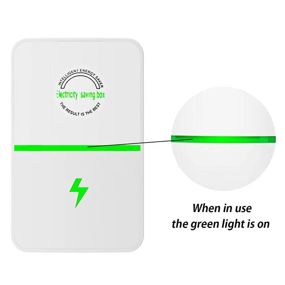 Intelligent Energy Saver 90-250V Power Electricity Saving Box for Home Office - 009 / EU Plug - 4