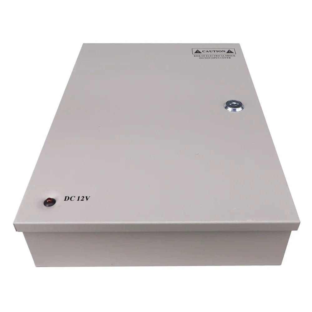SOMPOM 12V 30A DC Distributed Power Supply Box with 18 Channel Output for CCTV LED and All 12V DC Devices - 5