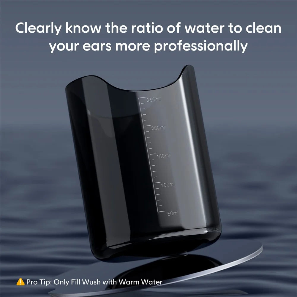 E30 4 Modes Electric Ear Cleaner Water Irrigation Ear Washer with 200ml Water Tank - 7