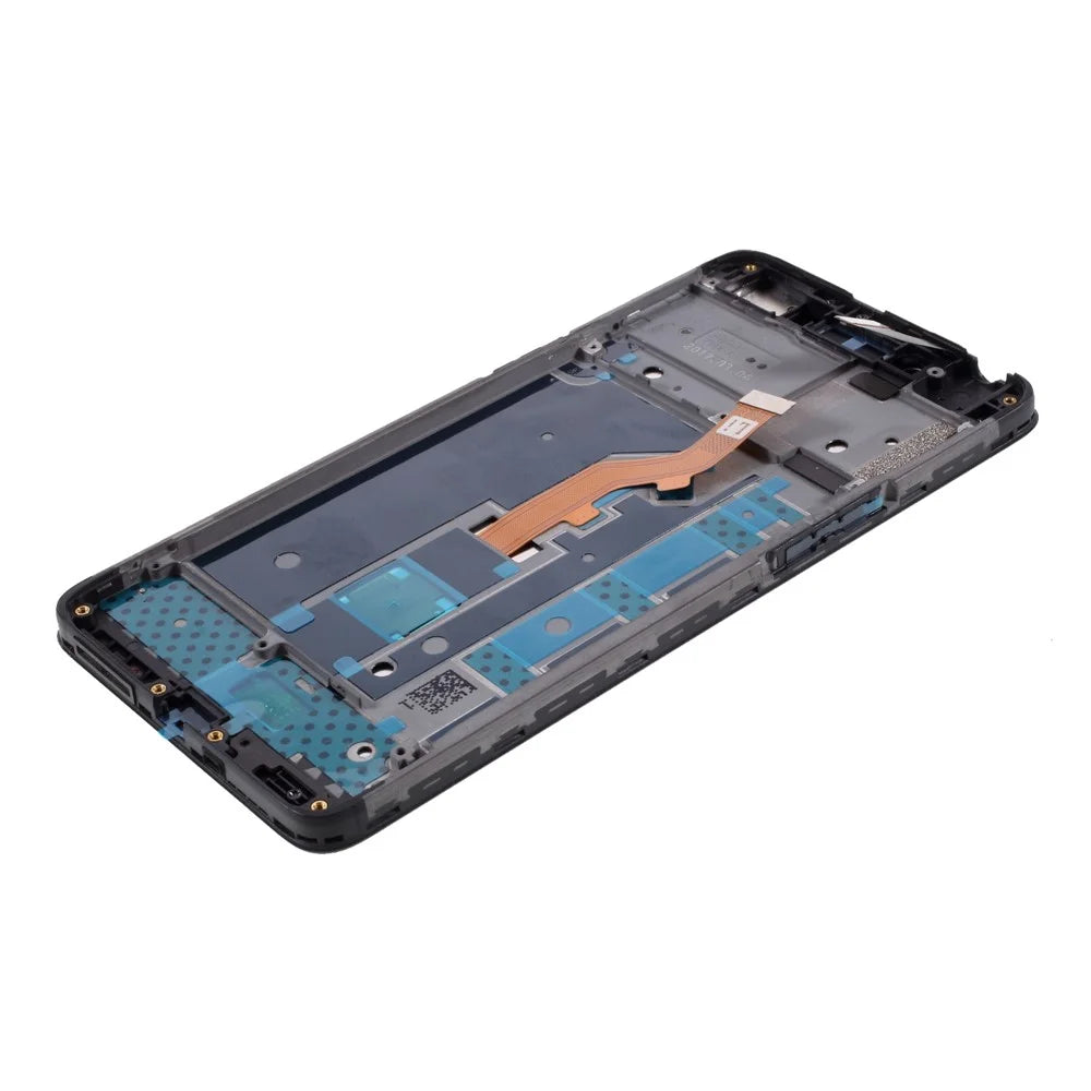 Assembly LCD Screen and Digitizer Assembly + Frame Part for Oppo A37 - Black - 4