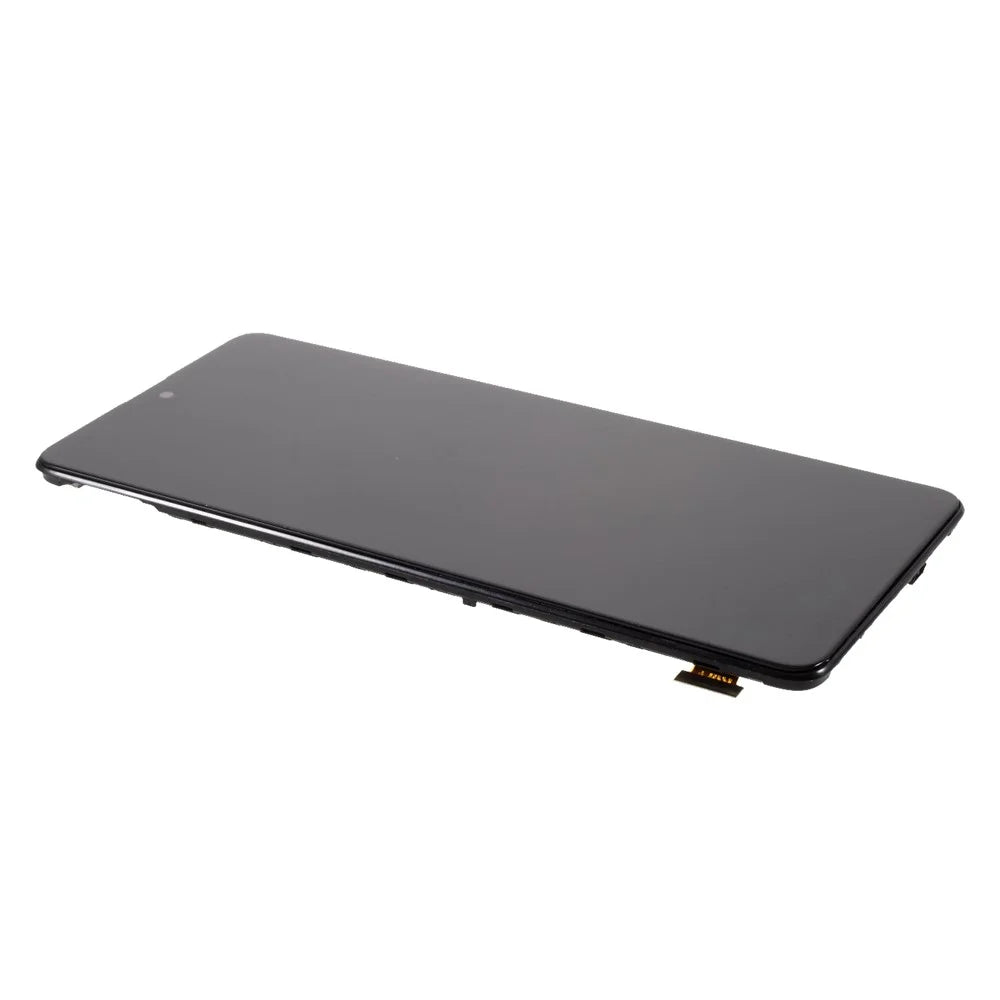LCD Screen and Digitizer Assembly + Frame (Without Logo) (TFT Edition, without Fingerprint Function) for Samsung Galaxy A71 4G SM-A715 - Black - 2