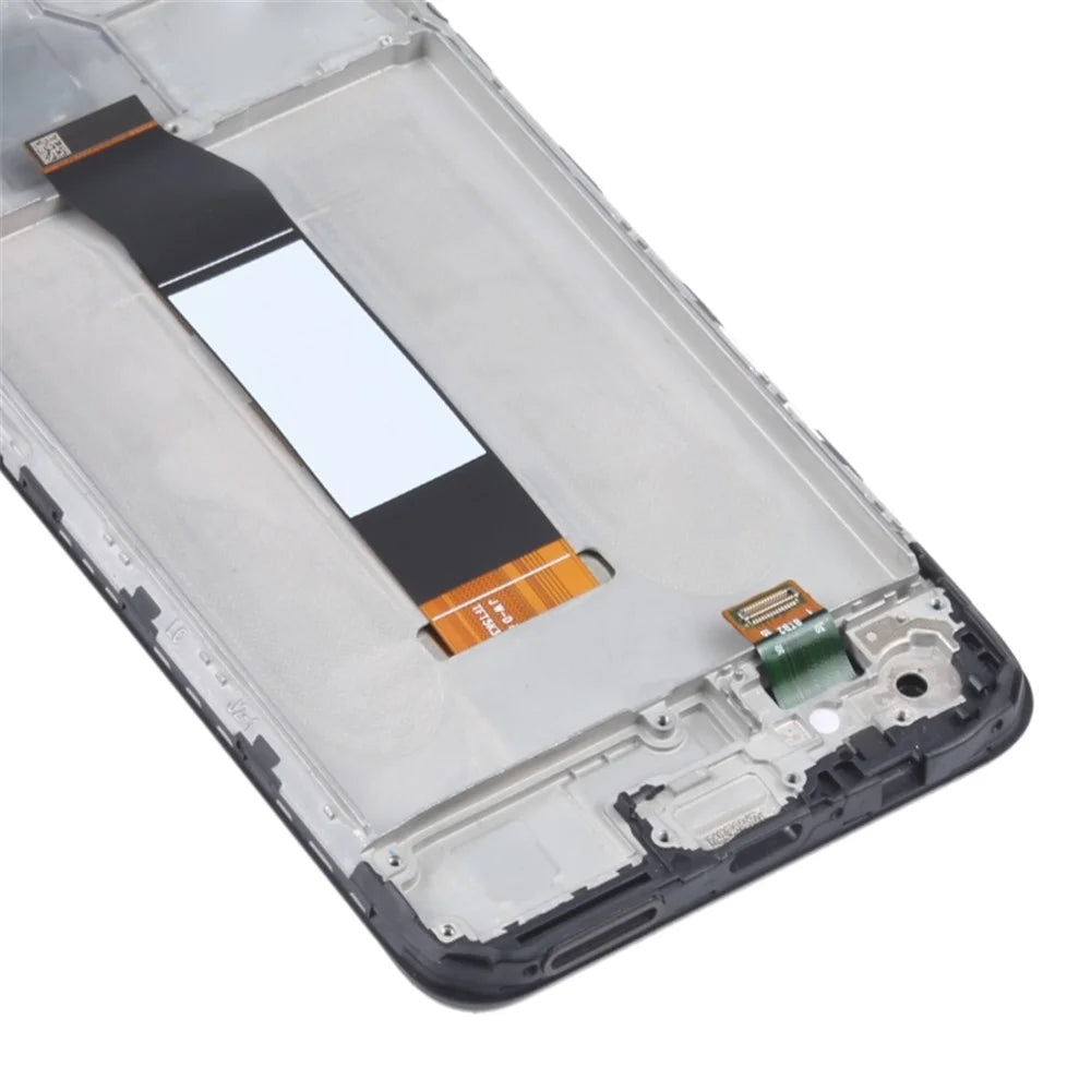 For Xiaomi Redmi Note 10T 5G M2103K19I/Note 10 5G/Poco M3 Pro 5G Grade B LCD Screen and Digitizer Assembly + Frame Part (without Logo) - Black - 5
