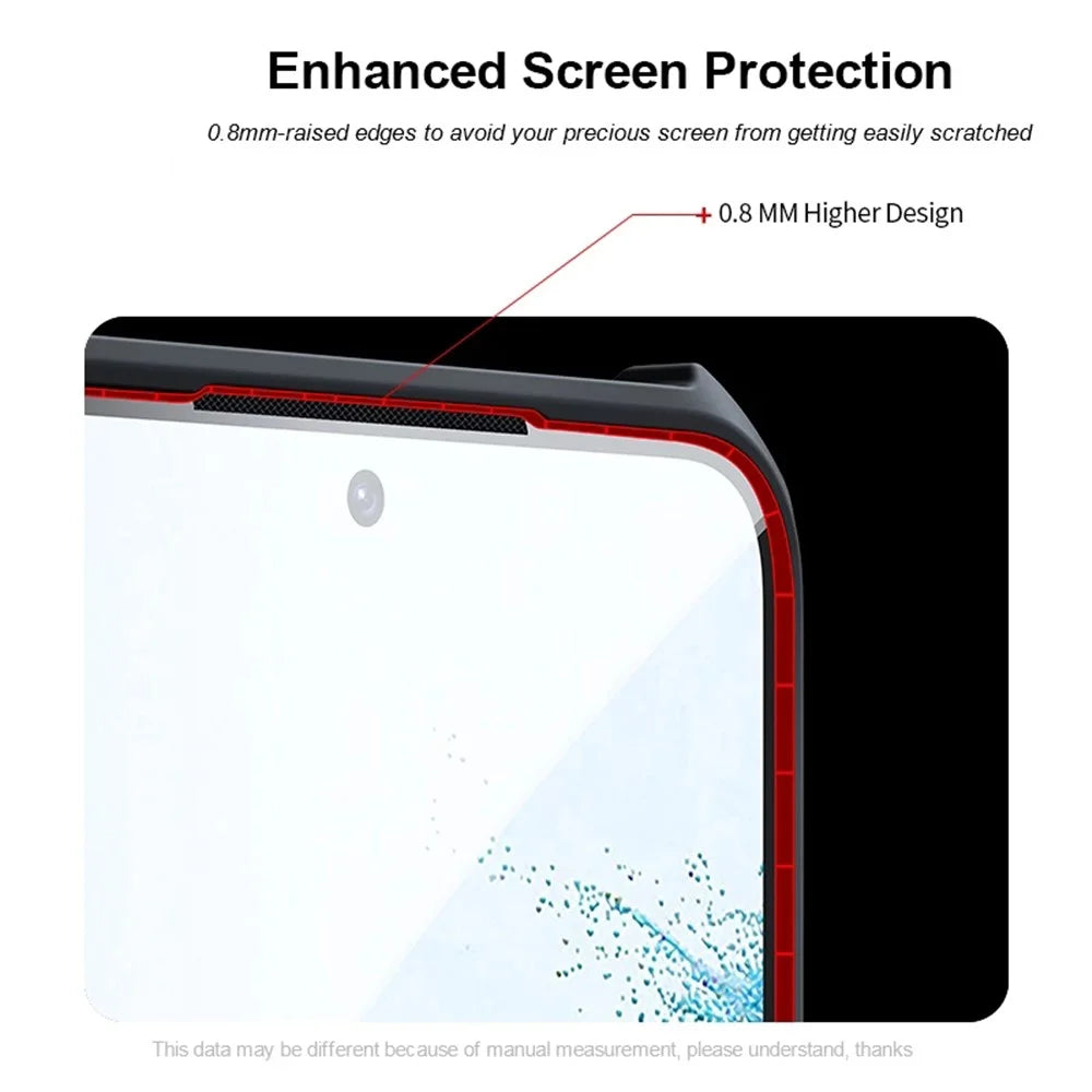 XUNDD for Samsung Galaxy S22+ 5G Lens Protection Corner Anti-fall Phone Case Acrylic Back + TPU Bumper Frame Protective Phone Shell - 7
