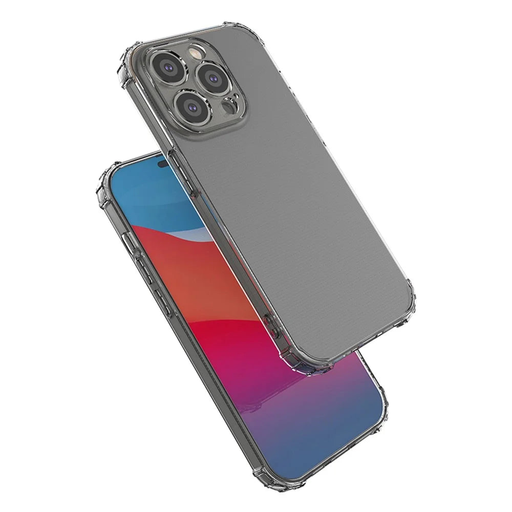 Soft TPU Case for iPhone 14 Pro Max 6.7 inch, Drop-proof Protection Transparent Cell Phone Cover - 6
