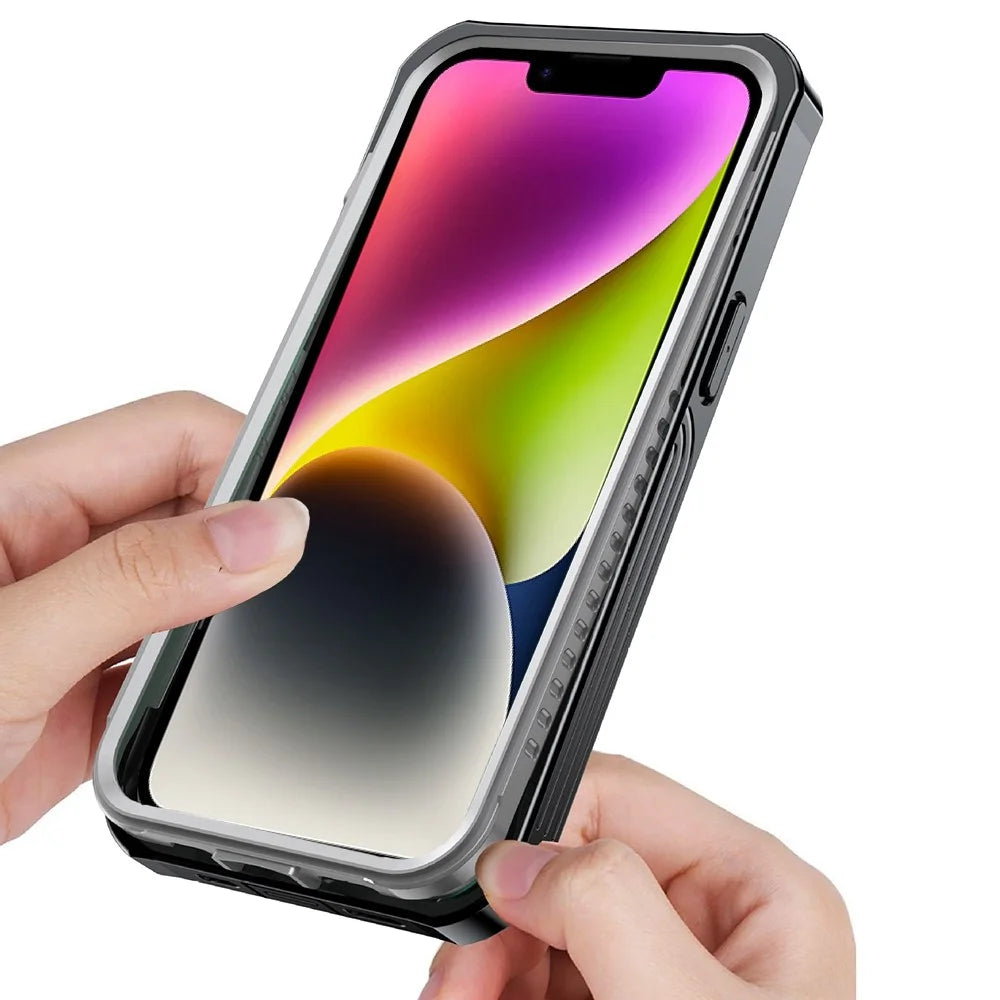 For iPhone 14 Plus Ultra Slim Daily Waterproof Phone Case All-round Protection Back Cover for Outdoor Hiking Climbing - 2