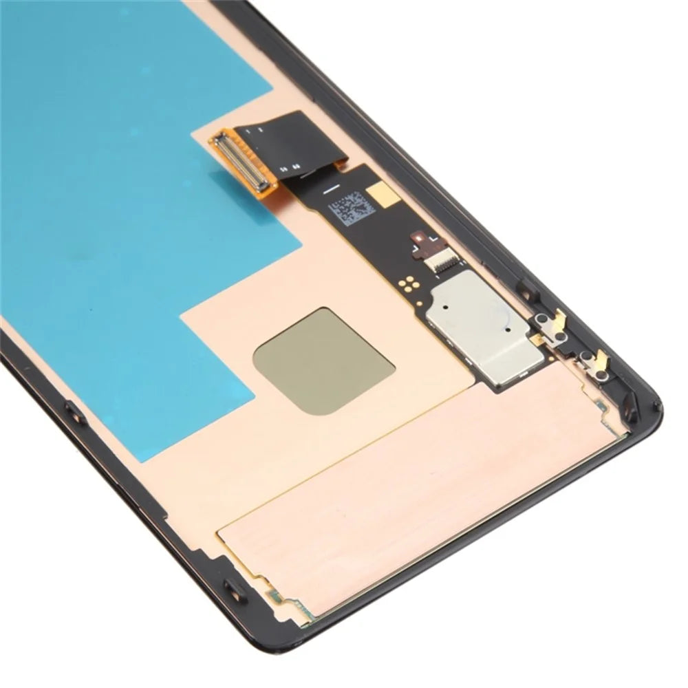 For Google Pixel 7 Pro 5G GP4BC GE2AE Grade C OLED Screen and Digitizer Assembly + Frame Replacement Part (Without Logo) - 5