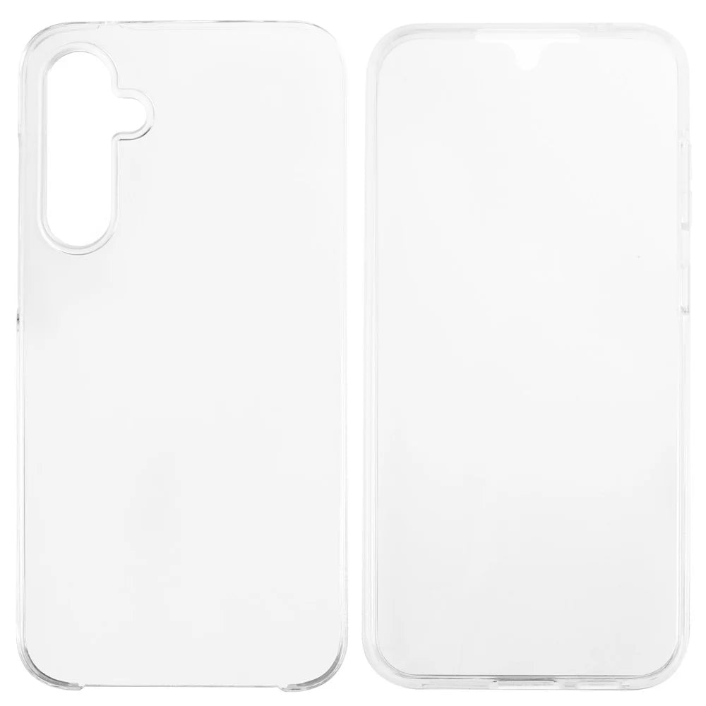 For Samsung Galaxy A36 5G / A56 5G Case TPU Frame Clear Acrylic Back Phone Cover with PET Film - 2
