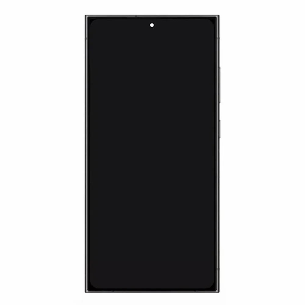 For Samsung Galaxy S24 Ultra S928B (EU Version) OEM Grade S AMOLED Screen and Digitizer Assembly + Frame (Without Logo) - Black - 2