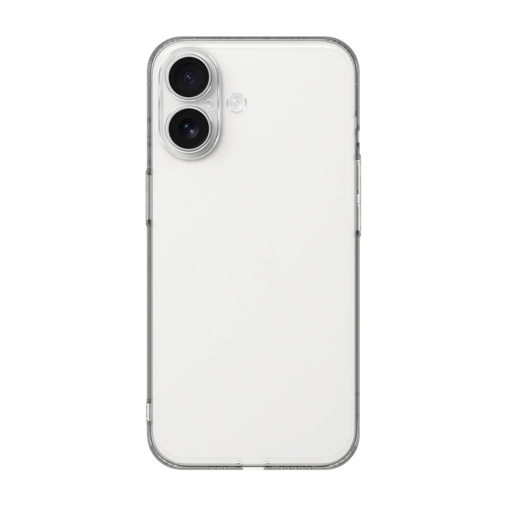 KALEBOL For iPhone 16 Clear Case 1.5mm Thickened TPU Shockproof Phone Cover - Transparent - 2