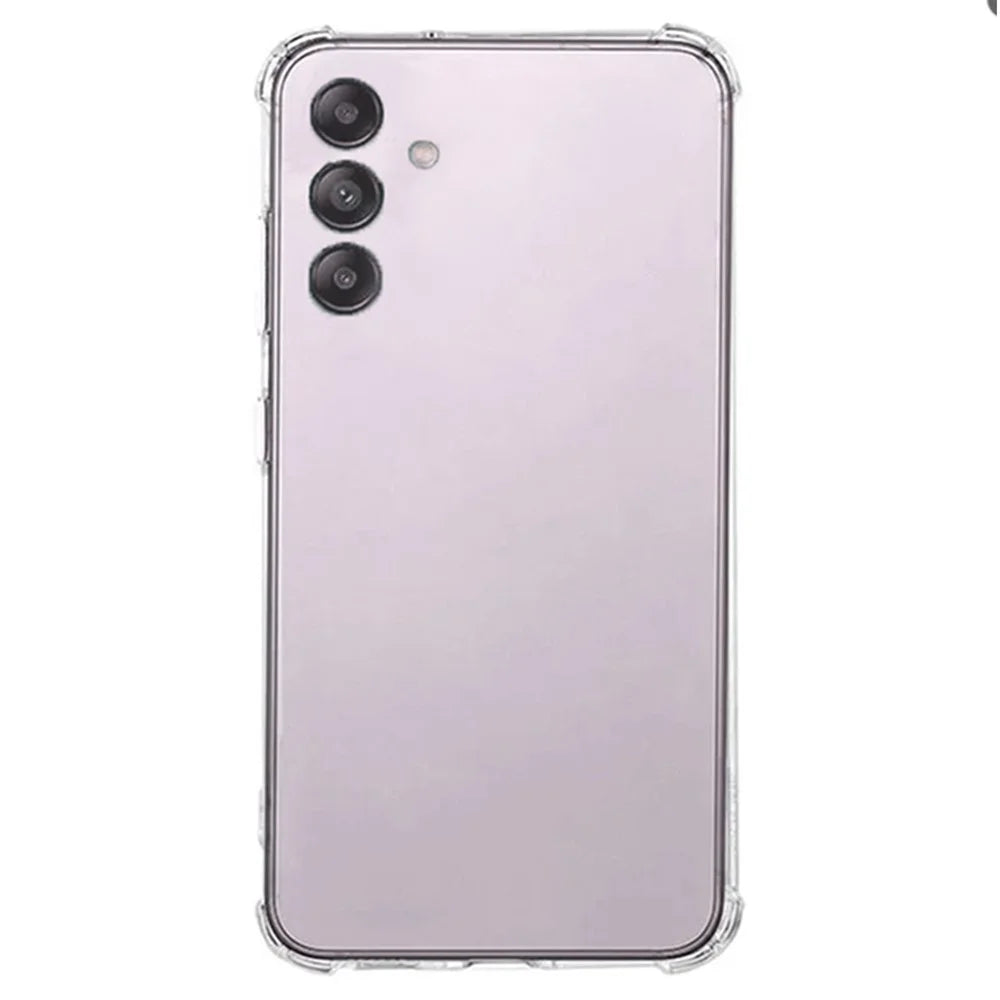 SHANWO For Samsung Galaxy A55 5G TPU Clear Case 1.5mm Shockproof Mobile Back Cover - 1