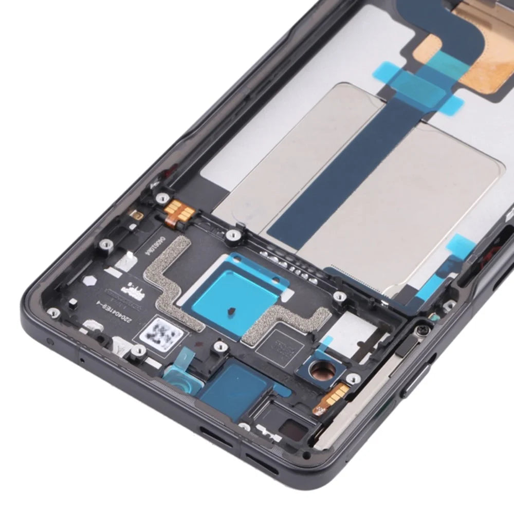 For Xiaomi Redmi K50 Gaming 5G / Poco F4 GT Grade C LCD Screen and Digitizer Assembly + Frame Part (TFT) (Without Logo) - Black - 4