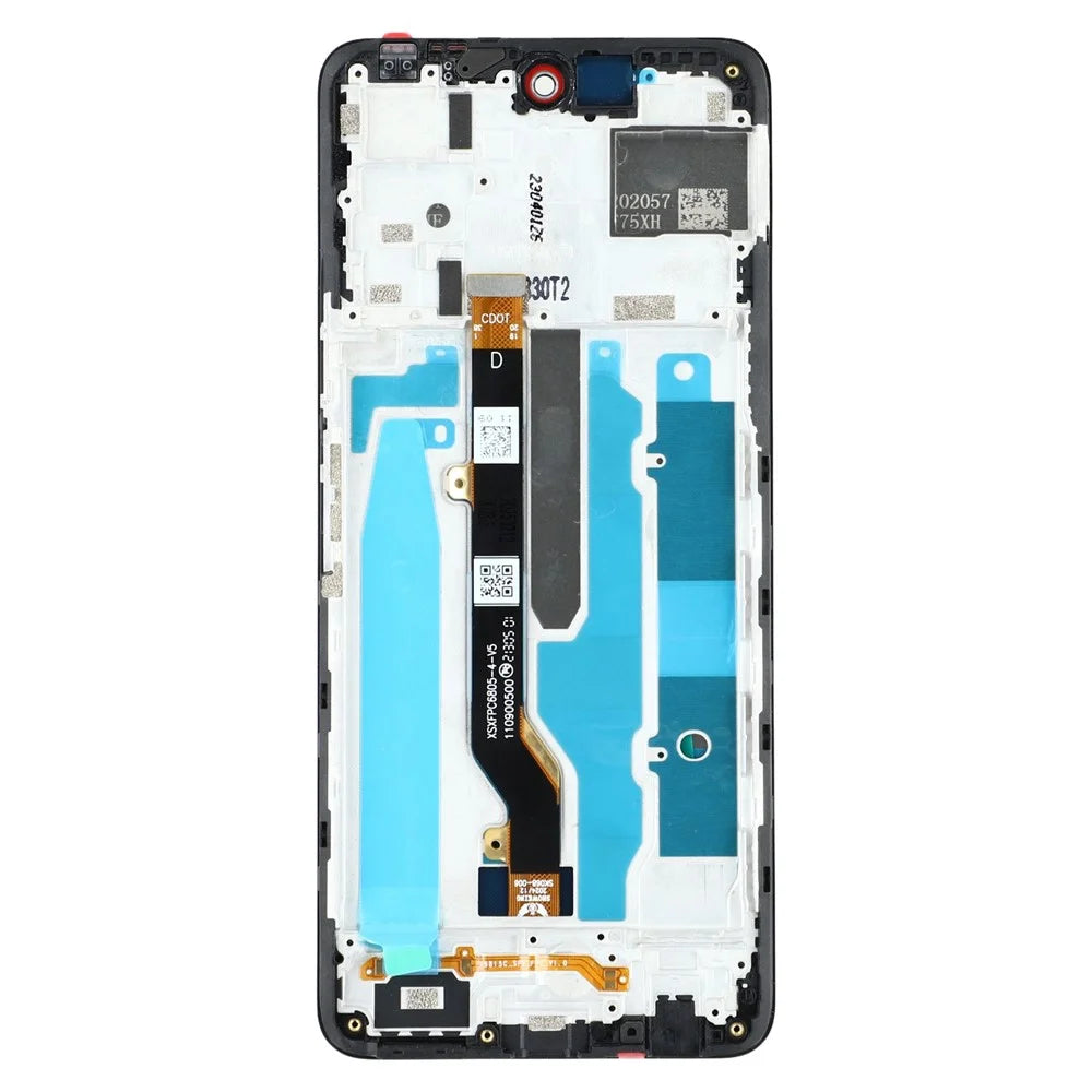 For Infinix Zero 5G 2023 X6815C Grade C LCD Screen and Digitizer Assembly + Frame (Without Logo) - 2