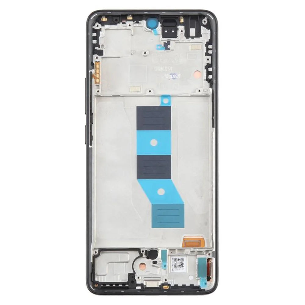 For Xiaomi Redmi Note 14 5G Grade C OLED Screen and Digitizer Assembly + Frame Spare Part (Without Logo) - Black - 3
