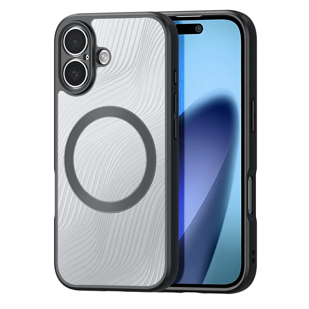 DUX DUCIS For iPhone 17 Case Aimo Series Compatible with MagSafe PC+TPU Slim Cover (REACH Certification) - Black - 1