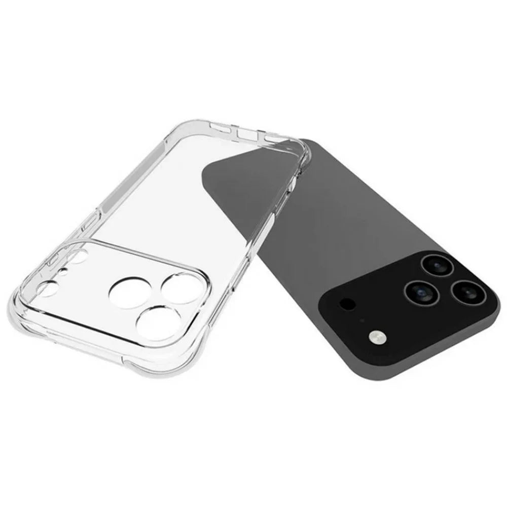 TYMEI For iPhone 18 Pro / 17 Pro Case Four Corner Shockproof 1.5mm Clear Phone Cover - 2