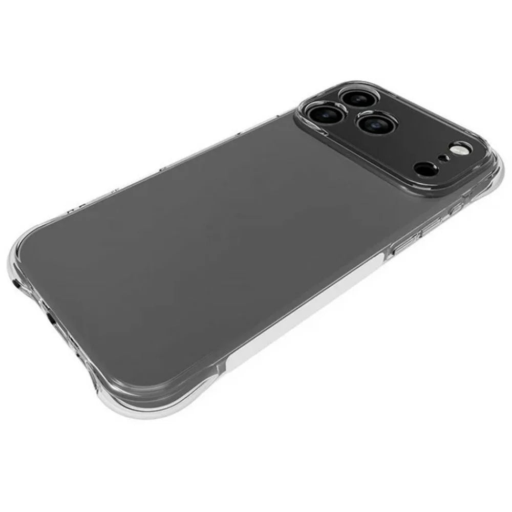 TYMEI For iPhone 18 Pro / 17 Pro Case Four Corner Shockproof 1.5mm Clear Phone Cover - 3