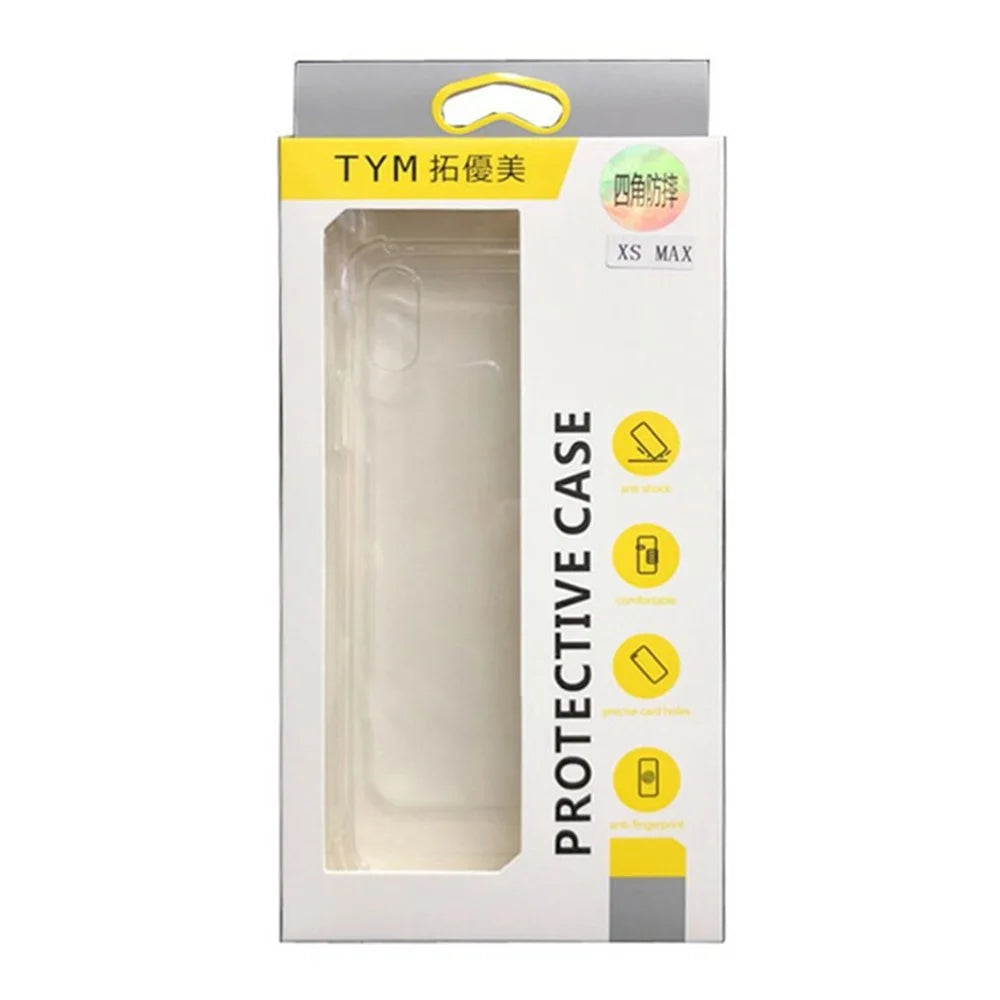 TYMEI For iPhone 18 Pro / 17 Pro Case Four Corner Shockproof 1.5mm Clear Phone Cover - 5