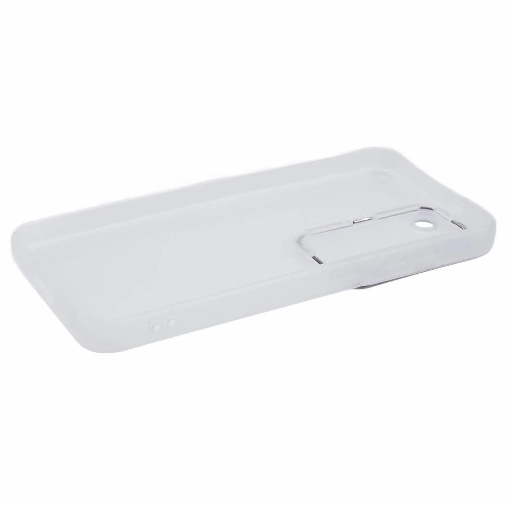 Bulk Purchasing 20Pcs For Samsung Galaxy S23 Case Electroplated Camera Frame TPU Phone Cover Precise Cutouts - Transparent White - 3