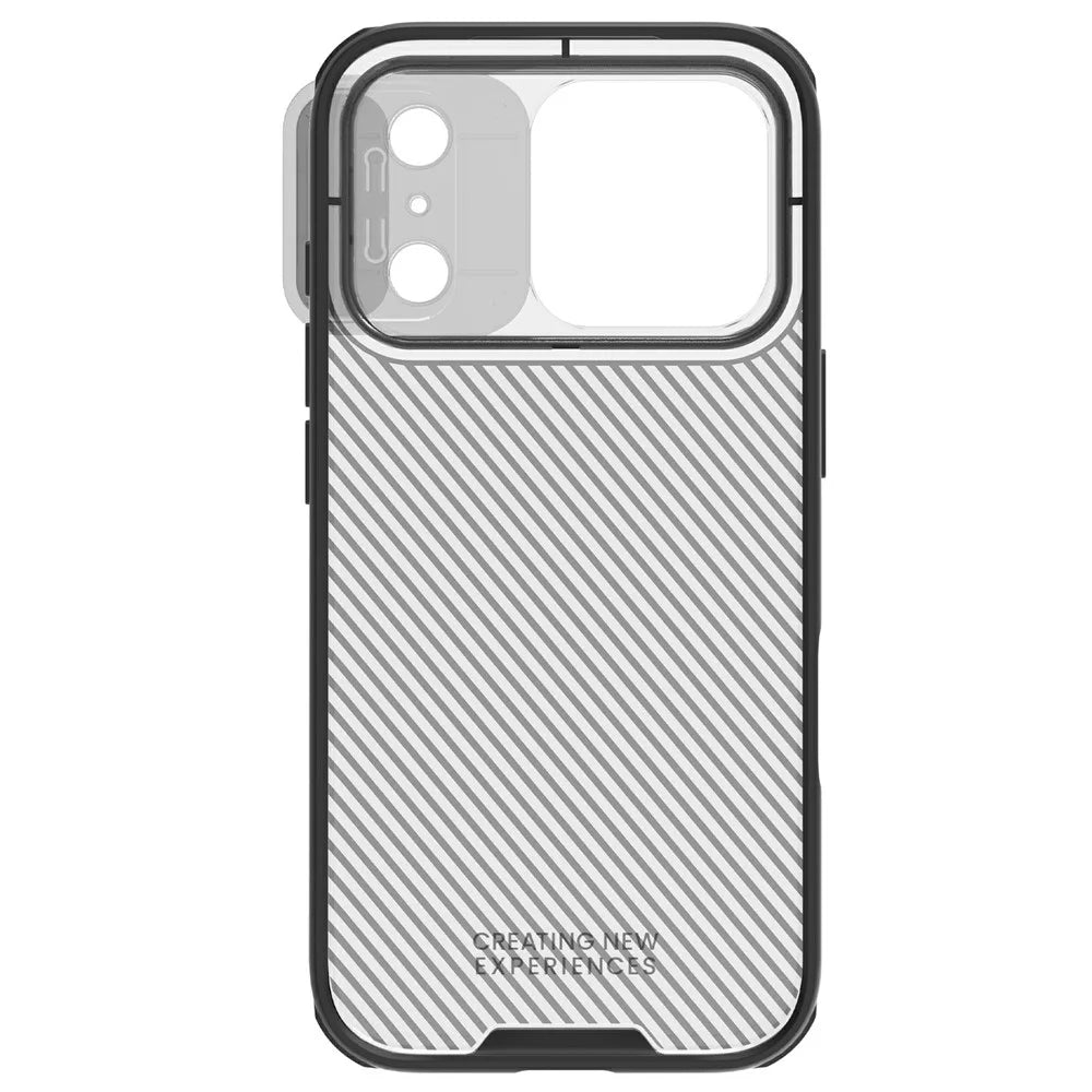 NILLKIN Camshield Pro Series For iPhone 18 Pro / 17 Pro Case TPU + PC Phone Cover with Camera Slider - Transparent Black - 5