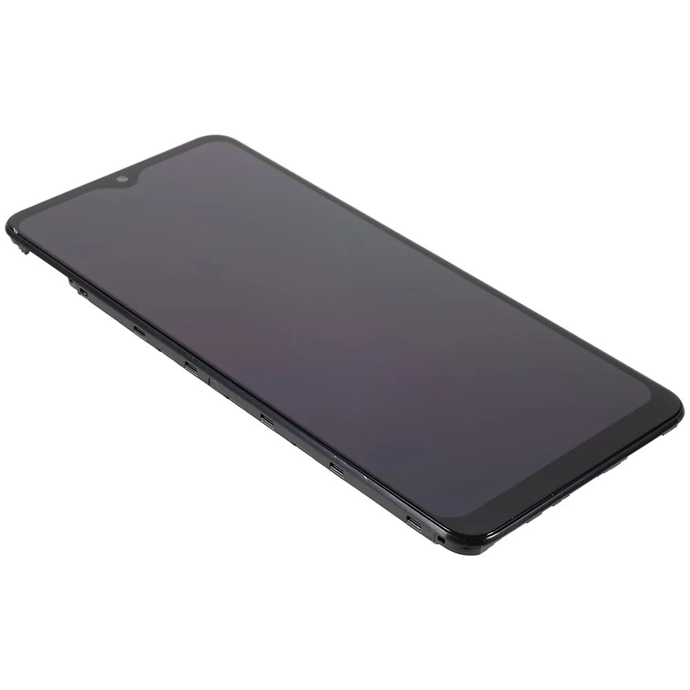 For Samsung Galaxy A22 4G (EU Version) A225 Grade C OLED Screen and Digitizer Assembly + Frame (without Logo) - 4