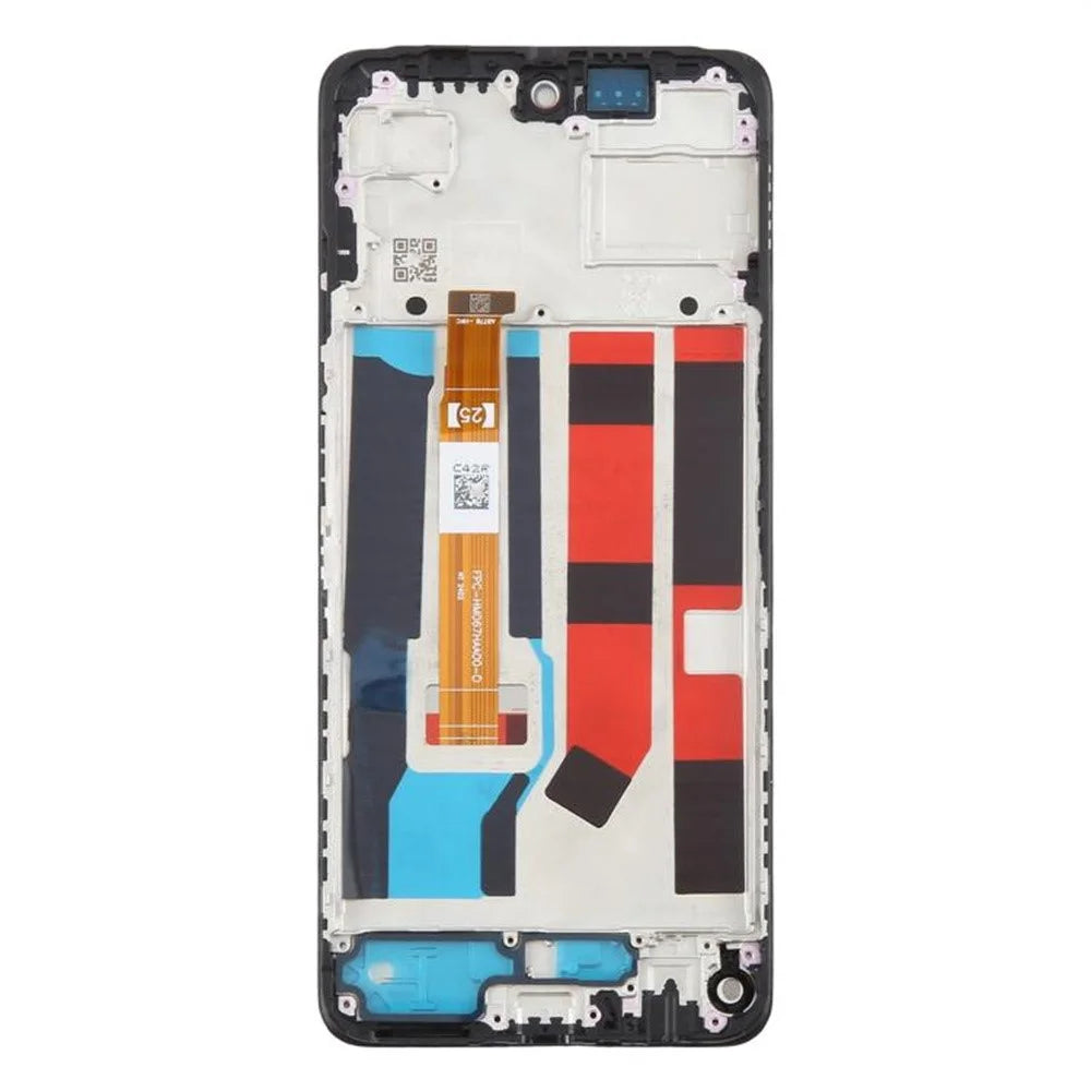 LCD Screen and Digitizer Assembly + Frame For Oppo A3x 5G / A80 5G Grade B (Without Logo) - 3