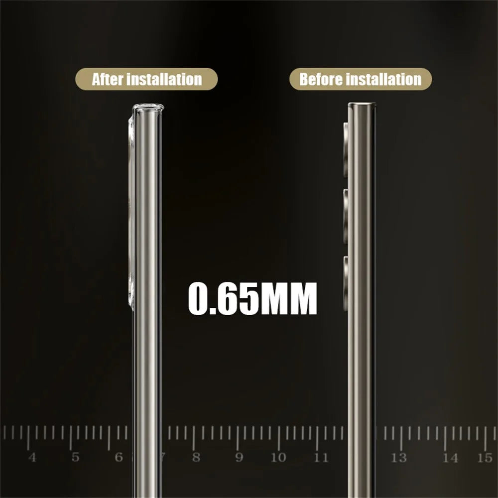 For Samsung Galaxy S26 Ultra Case UV Printed Bow Pattern Hard PC Protective Phone Cover - GB118TRGM - 5