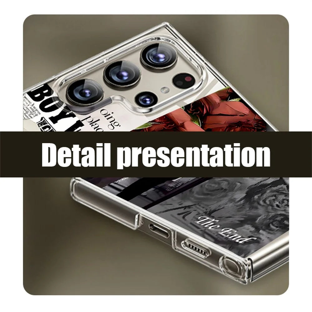 For Samsung Galaxy S26 Ultra Case UV Painting Abstract Pattern Hard PC Anti-scratch Protective Cover - GA633TRGM - 6