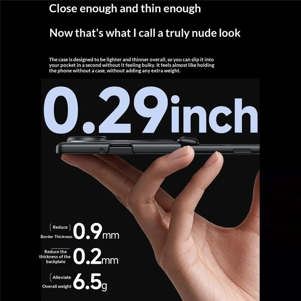 For Samsung Galaxy Z Fold8 Ultra Case Magnetic Rotating Kickstand Hard PC Phone Cover with HD Clear Tempered Glass Film - Black - 3