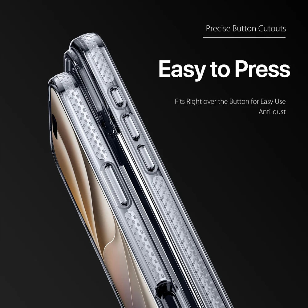DUX DUCIS for iPhone 18 Pro Max / 17 Pro Max Clear Phone Case Clin Series TPU + PC Anti-drop Back Cover - Clear - 3