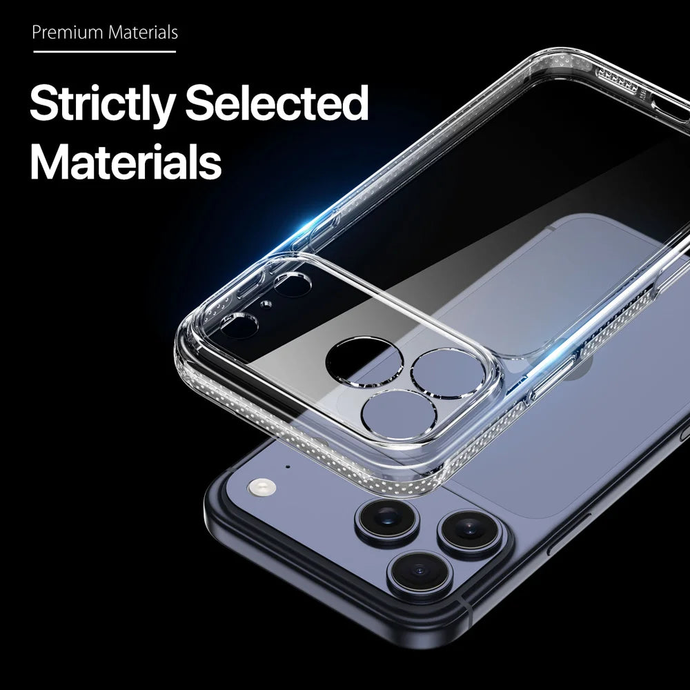 DUX DUCIS for iPhone 18 Pro Max / 17 Pro Max Clear Phone Case Clin Series TPU + PC Anti-drop Back Cover - Clear - 7