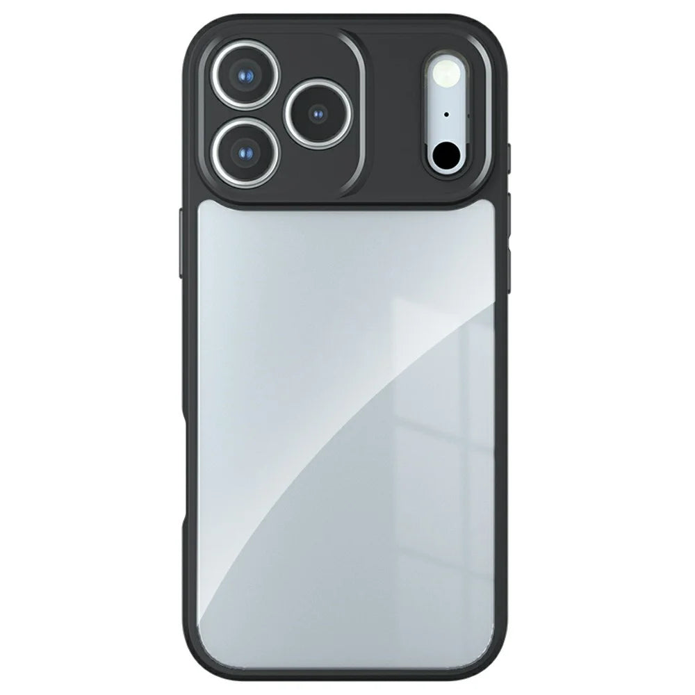 For iPhone 18 Pro Max / 17 Pro Max Case TPU + PC Shockproof Phone Cover - Transparent - 1