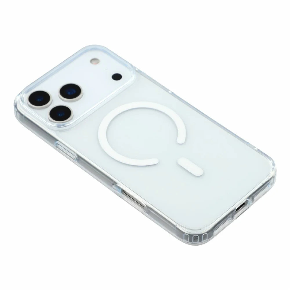 MUTURAL for iPhone 18 Pro / 17 Pro Case Compatible with MagSafe TPU + PC Clear Phone Cover - Transparent - 4