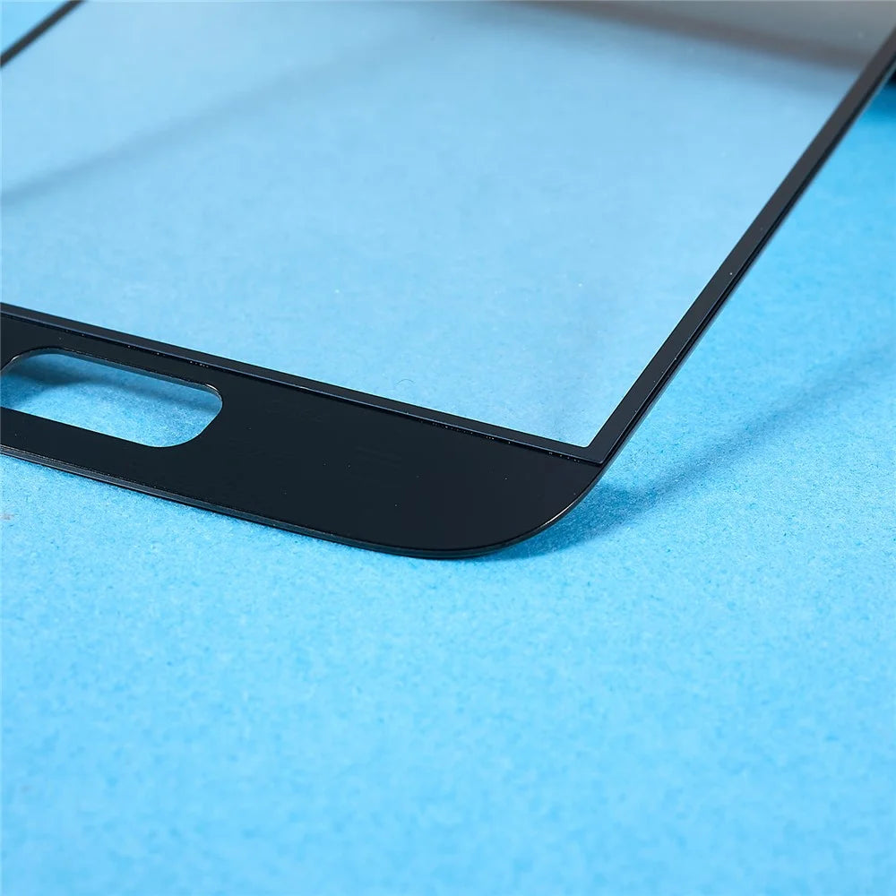 For Samsung Galaxy S7 G930 Front Screen Glass Lens + OCA Adhesive Replacement Parts - Black - 6