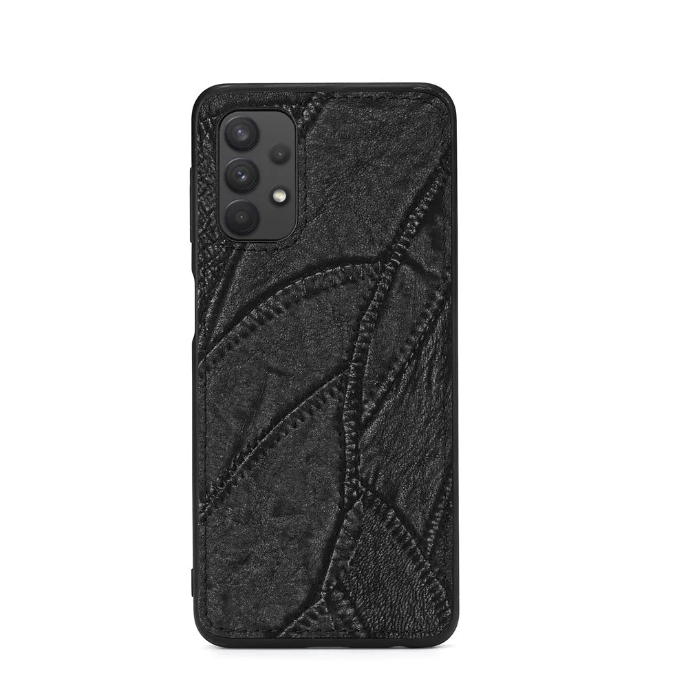 MEGSHI 004 Series Wallet Case for Samsung Galaxy A52 4G / 5G / A52s 5G , PU Leather Zipper Detachable Stand Phone Cover - Black - 3