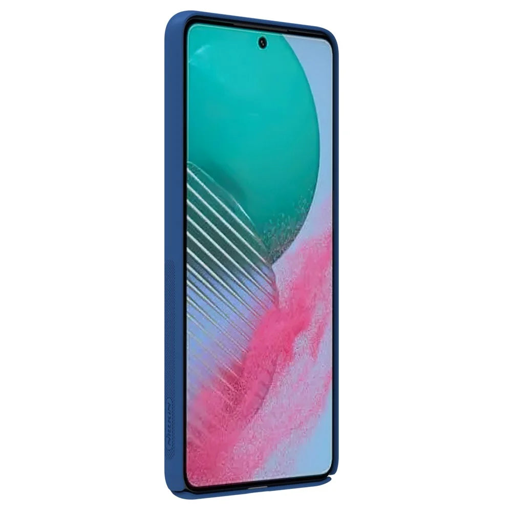 NILLKIN CamShield for Samsung Galaxy M54 5G / F54 5G Hard PC Phone Case Slide Lens Protection Anti-drop Cover - Blue - 4