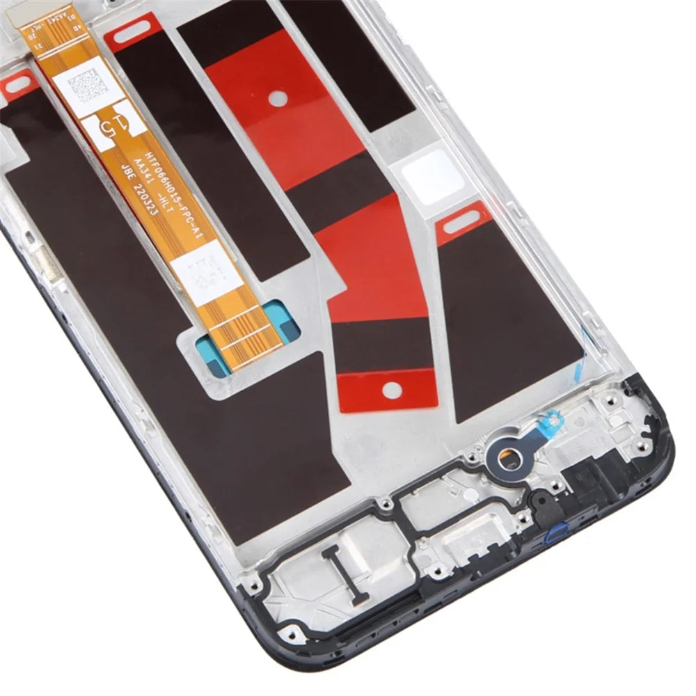 For Oppo A57 4G / A57s 4G / A77 4G OEM Grade S LCD Screen and Digitizer Assembly + Frame Part (without Logo) - 4