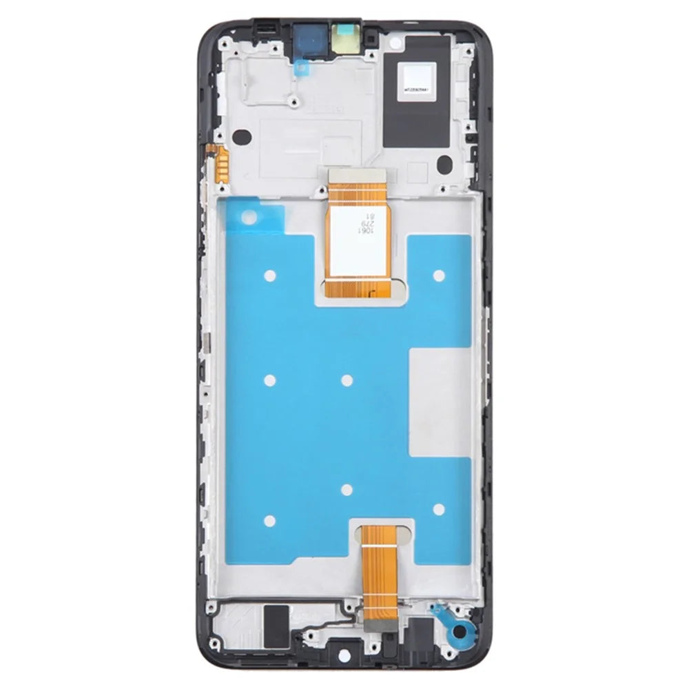 For Honor X7a 4G Grade C LCD Screen and Digitizer Assembly + Frame Replacement Part (without Logo) - 3