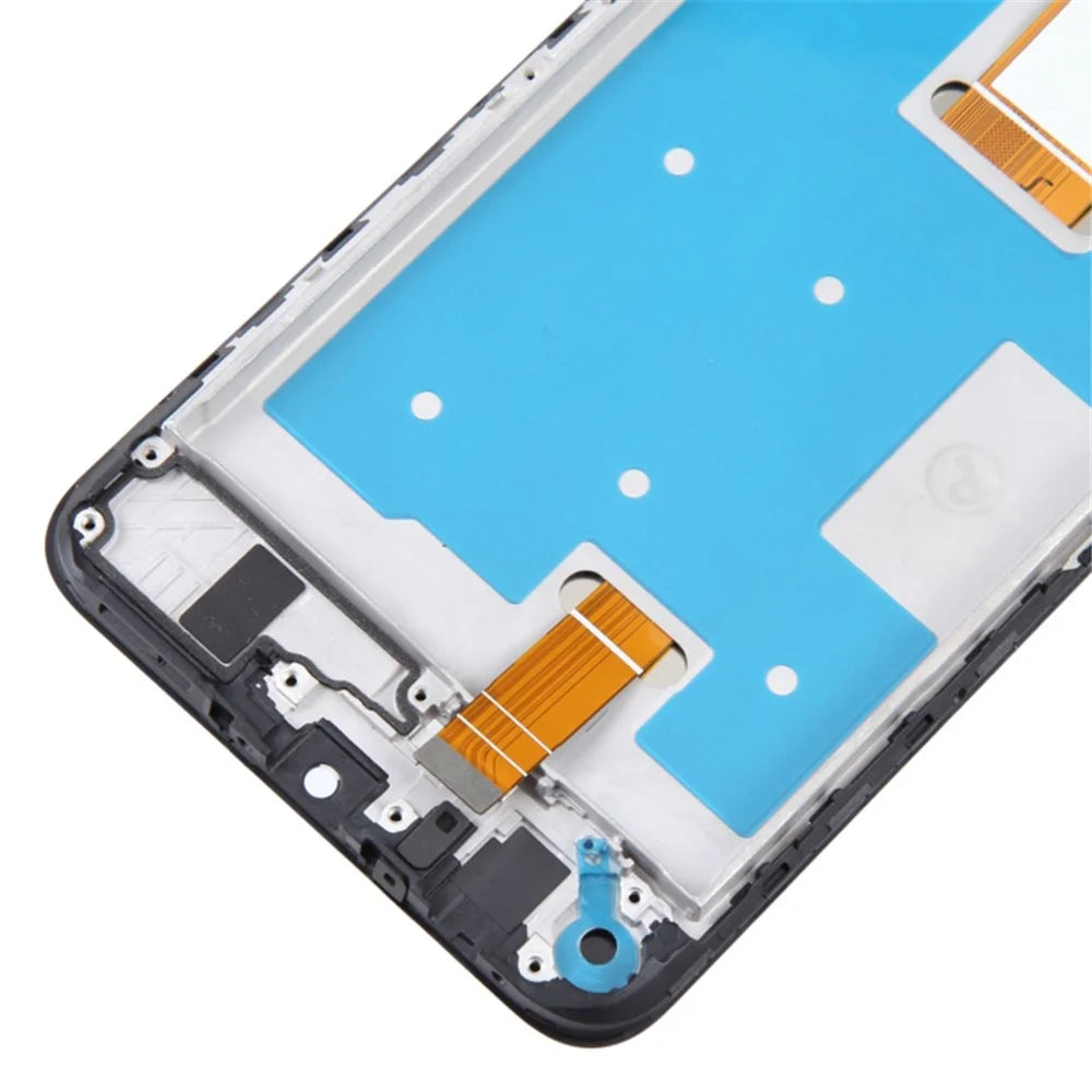 For Honor X7a 4G Grade C LCD Screen and Digitizer Assembly + Frame Replacement Part (without Logo) - 4