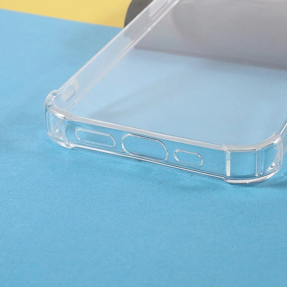 10Pcs For iPhone 13 6.1 inch Anti-drop Phone Cover Watermark-free 1.5mm Clear Corner Protection TPU Case - 6