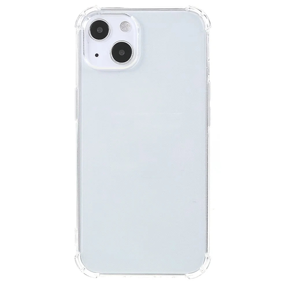 10Pcs 1.5mm TPU Case for iPhone 13 mini 5.4 inch , Watermark-free Phone Cover Corner Protection Clear Shell - 2