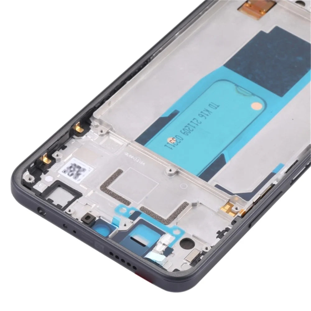 For Xiaomi Redmi Note 11 Pro 5G (China) (MediaTek) / Note 11 Pro+ 5G / 11i 5G / HyperCharge 5G Grade C OLED Screen and Digitizer Assembly + Frame Repair Part (without Logo) - Black - 2