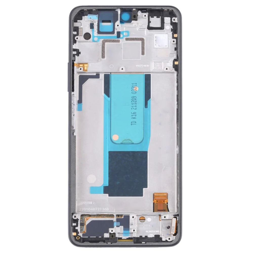 For Xiaomi Redmi Note 11 Pro 5G (China) (MediaTek) / Note 11 Pro+ 5G / 11i 5G / HyperCharge 5G Grade C OLED Screen and Digitizer Assembly + Frame Repair Part (without Logo) - Black - 5