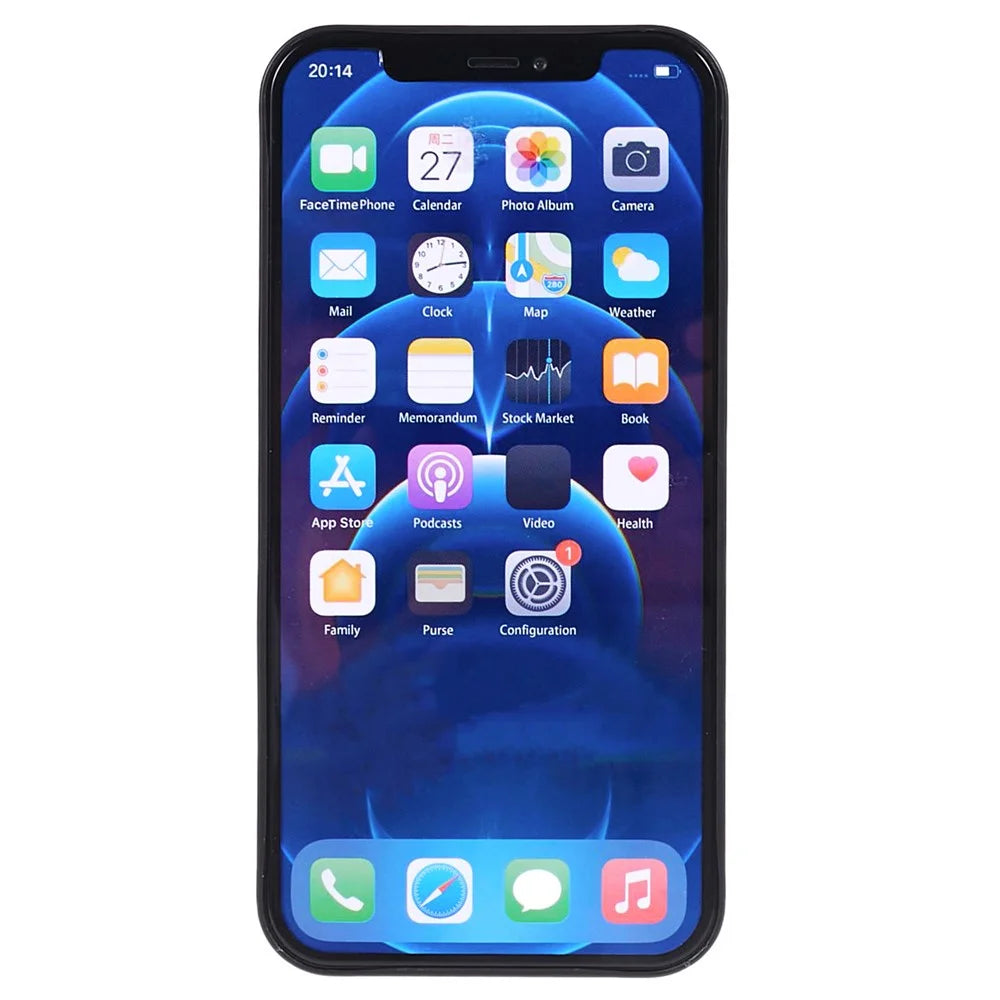 For iPhone 12 Pro 6.1 inch Carbon Fiber Texture PC Cover Super Thin Phone Case (Precise Lens Cutout) - Black - 3