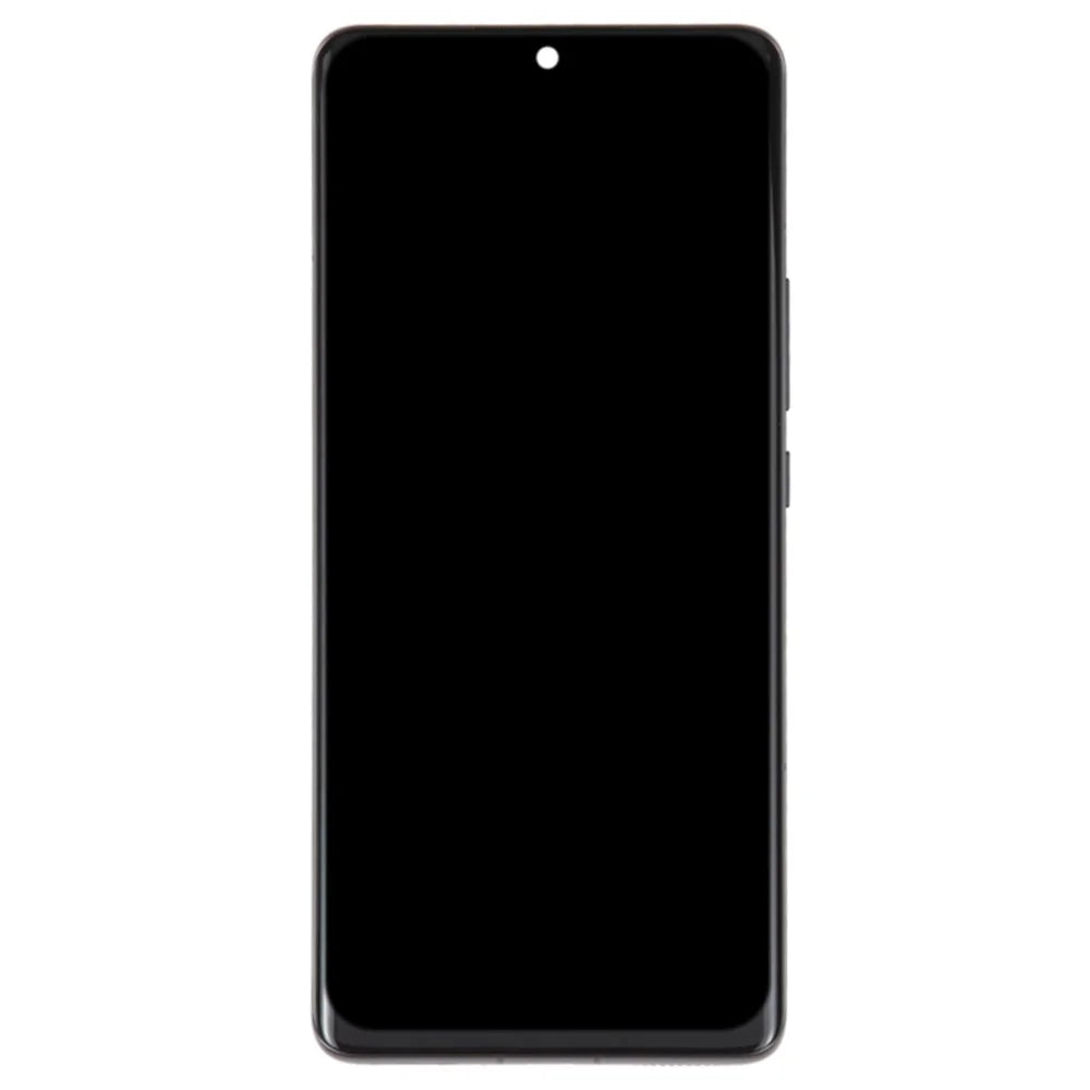 For Xiaomi 12 Pro 5G / 12S Pro 5G OEM Grade S AMOLED Screen and Digitizer Assembly + Frame Part (without Logo) - Black - 2