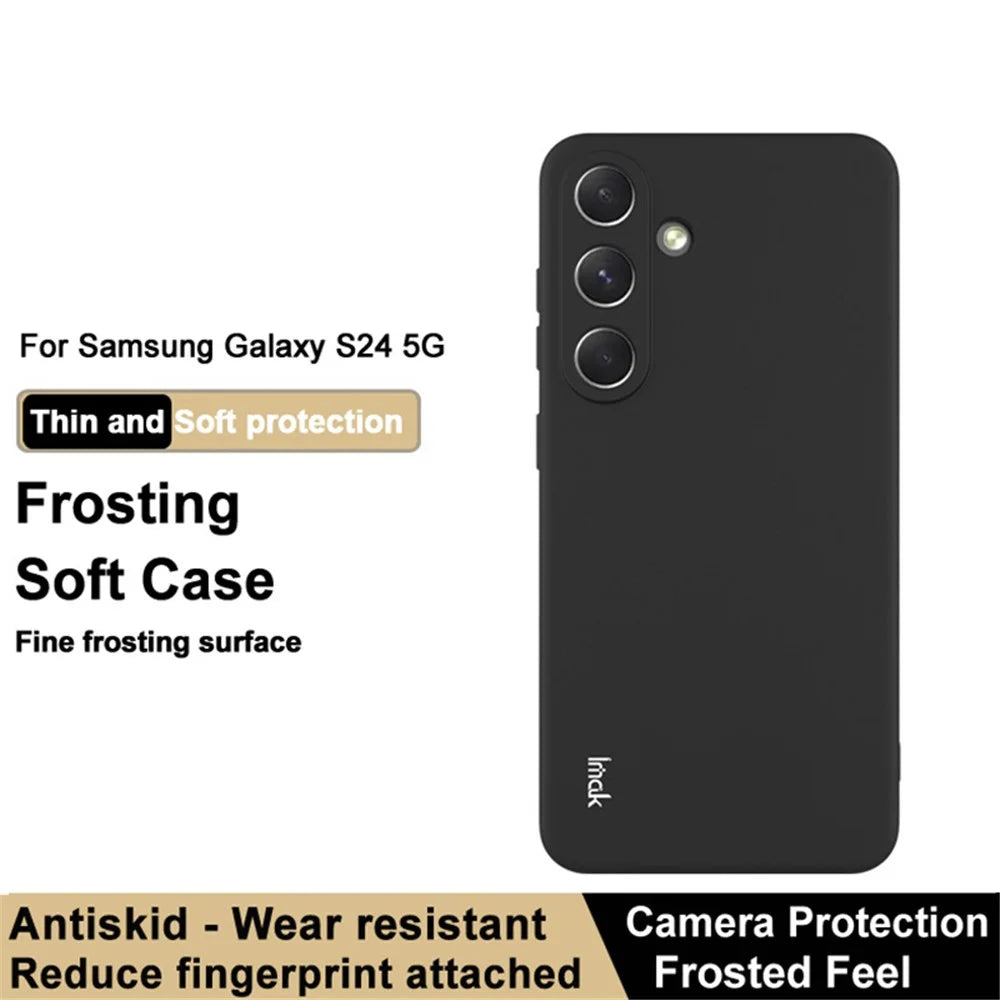 IMAK UC-3 Series For Samsung Galaxy S24+ Phone Case Matte Soft TPU Mobile Phone Cover - 2