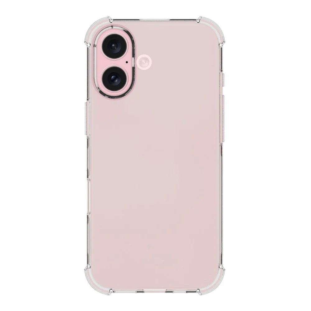 For iPhone 16 Phone Case Clear Flexible TPU Anti-Scratch Cell Phone Cover - 2