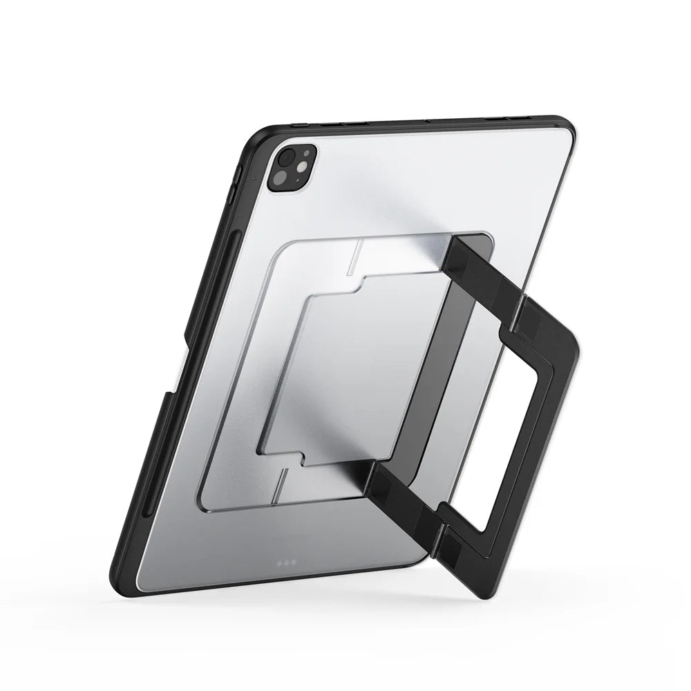 DUX DUCIS For iPad Pro 11 (2025) / iPad Pro 11 (2024) Tablet Case Axis Series Tablet Case with Kickstand PC + TPU Shockproof Protective Cover - Black - 2
