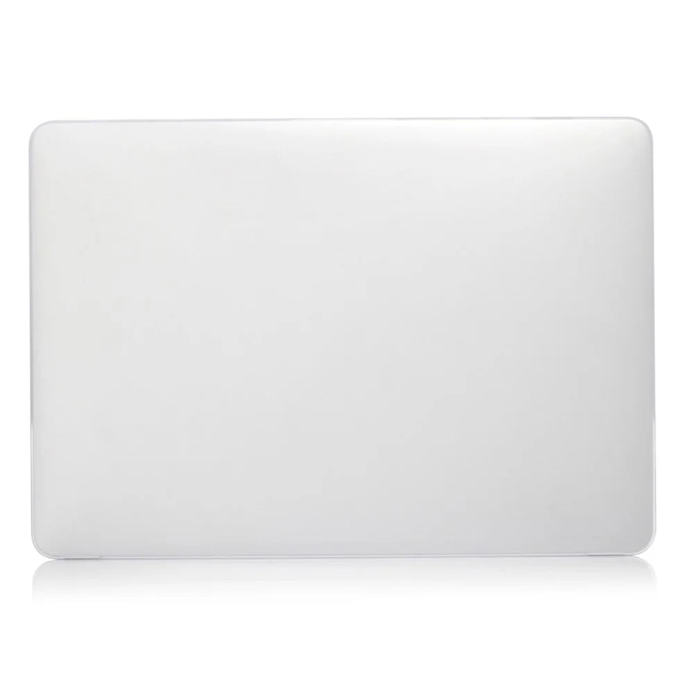 For MacBook Air 13 inch (2026) A3449 / (2025) A3240 / (2024) A3113 / (2022) A2681 Matte Finish Protective Laptop Cover Hard PC Notebook Case - Transparent - 2