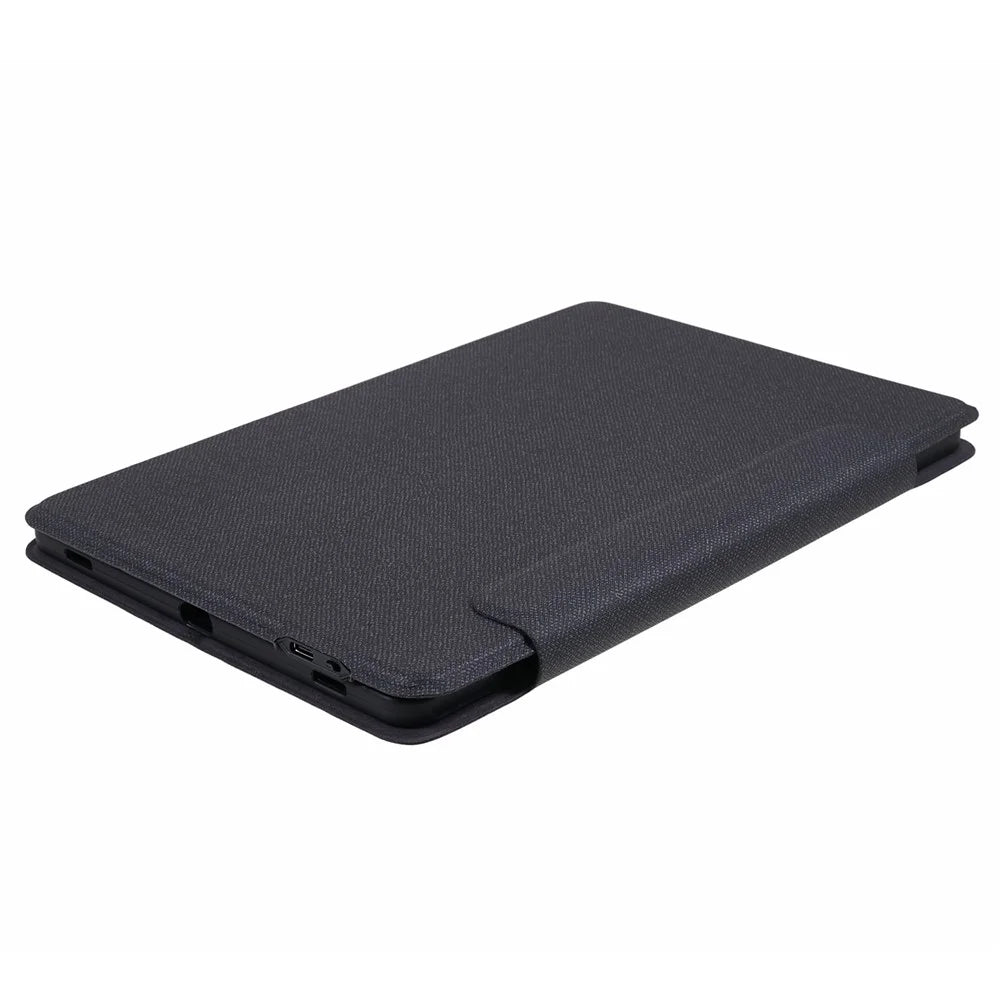 For Samsung Galaxy Tab S10 FE / S9 FE / S9 Leather Case + Touchpad Bluetooth-Compatible Keyboard with Backlit - 5