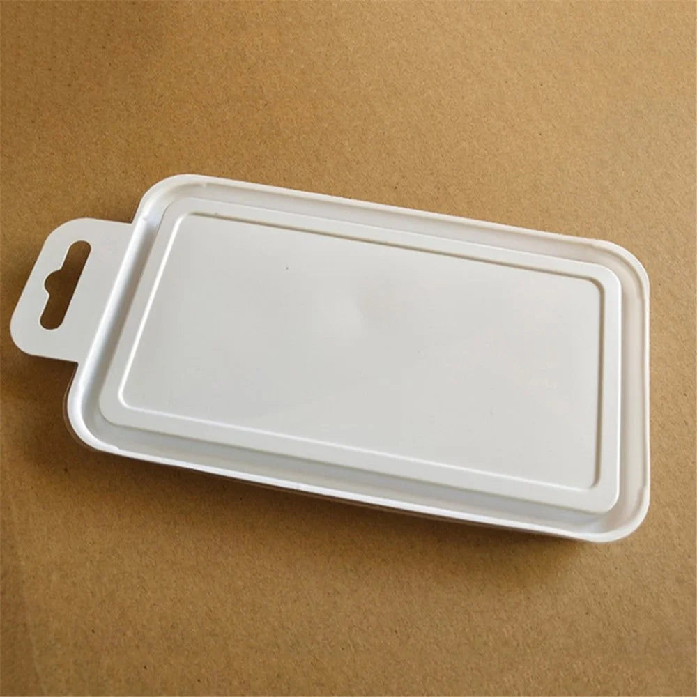 50Pcs Size M Phone Case Packaging Boxes PC+PVC Transparent Displaying Boxes, 16.2 x 8.2cm - 3